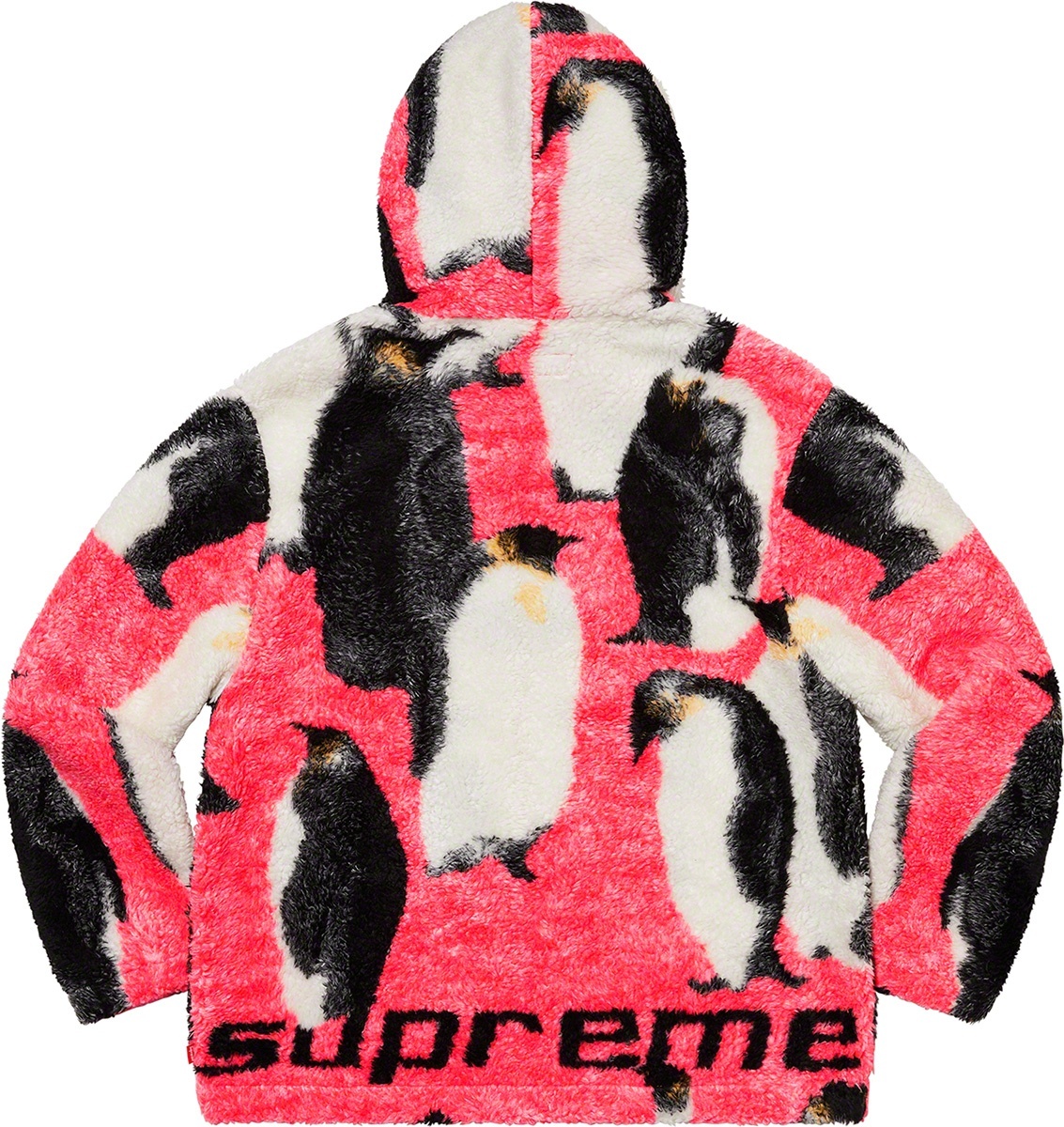 Penguins Hooded Fleece Jacket view 11